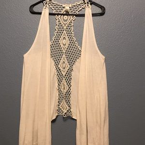Sleeveless Cardigan/Vest